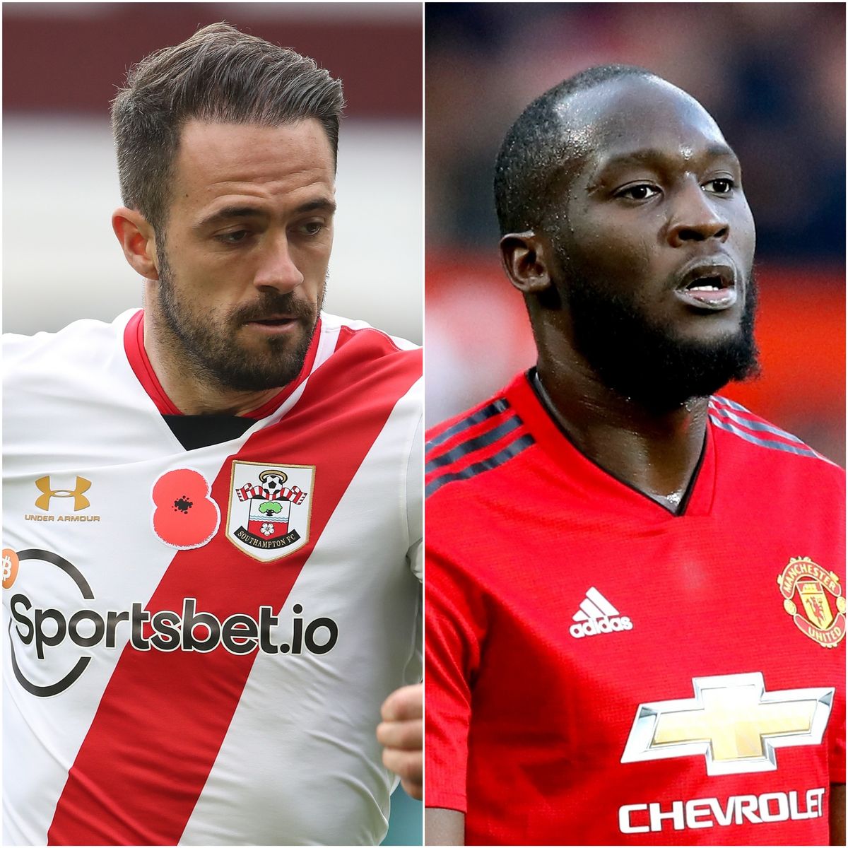 Danny Ings and Romelu Lukaku