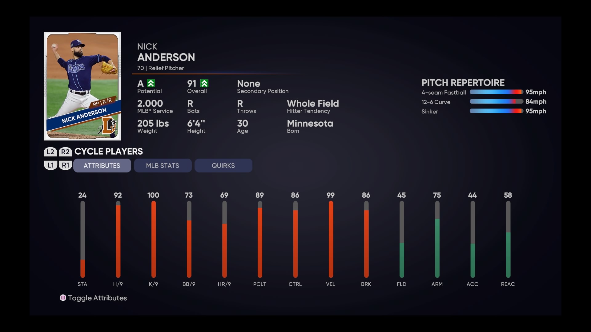 MLB The Show 21 player ratings the top five players in every position