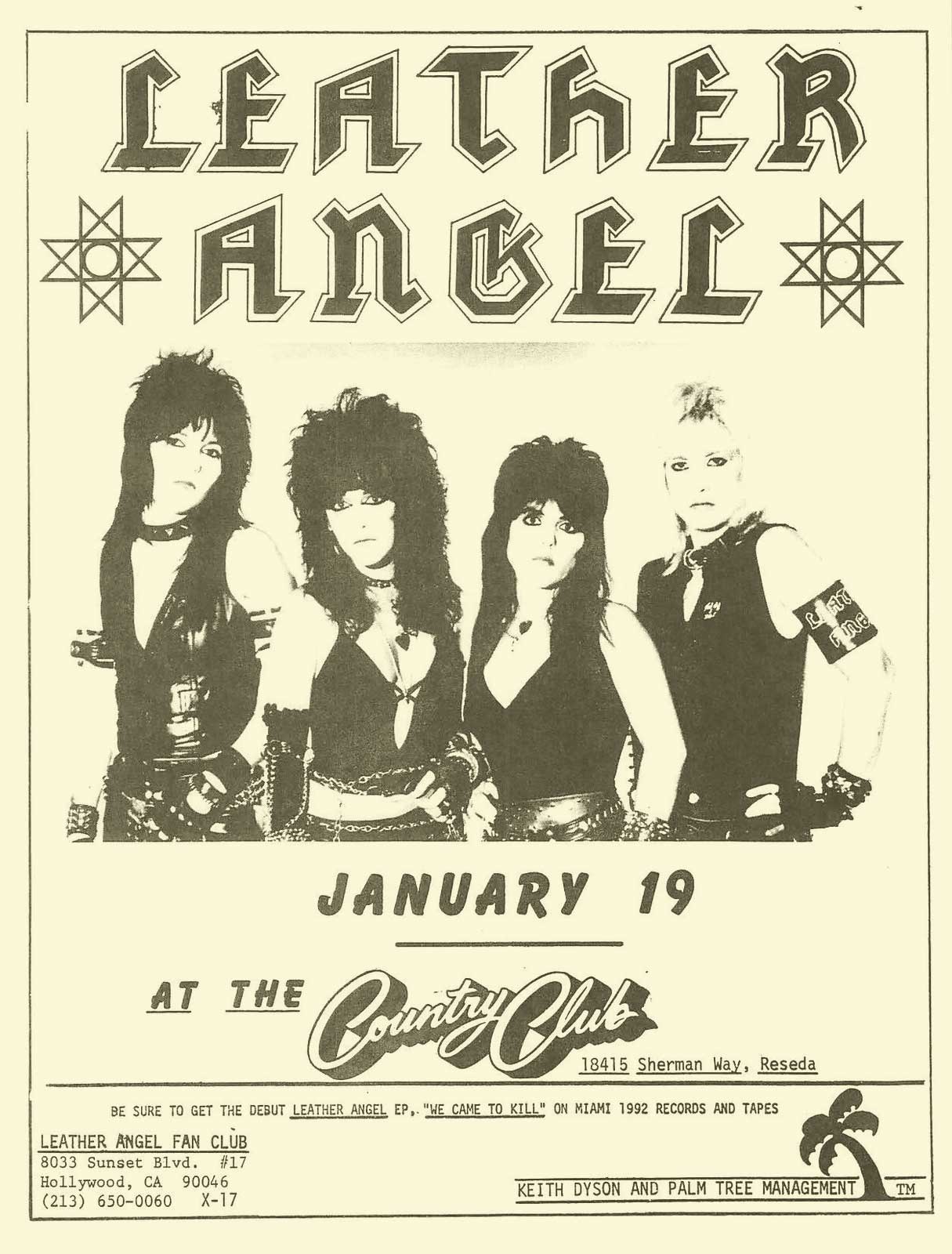Leather Angel Flyer