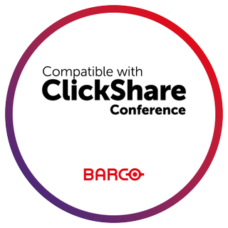 The Barco ClickShare logo.
