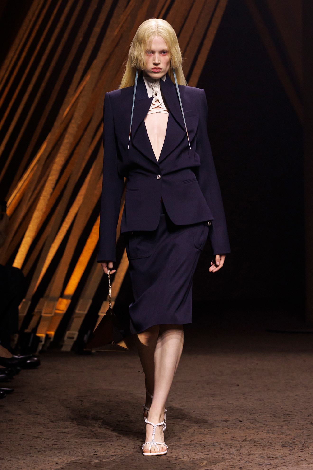 An Alexander McQueen model