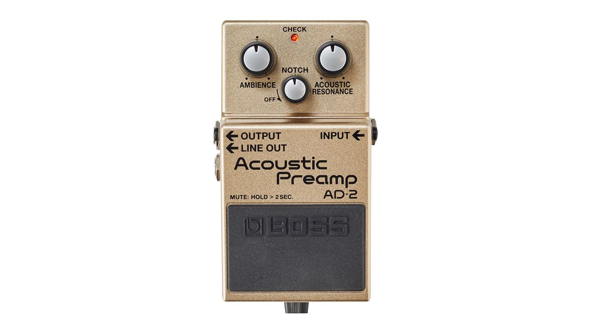 Boss AD-2 Acoustic Preamp review | MusicRadar