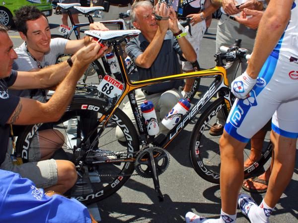 Francaise des Jeux is using Lapierre's latest Xelius carbon frames in this year's Tour de France.