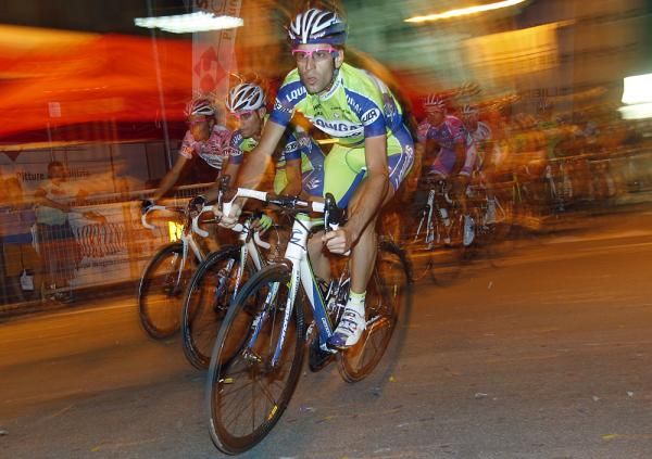 Vincenzo Nibali (Liquigas - Doimo) had pink eyewear too, for his time wearing the maglia rosa