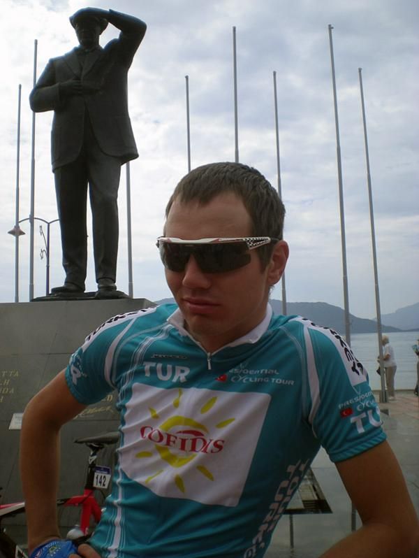 Rein Taaram&auml;e (Cofidis) was the race leader at the start of stage 4.