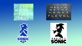 A comparison between the '22 and '90s project logos and slogan