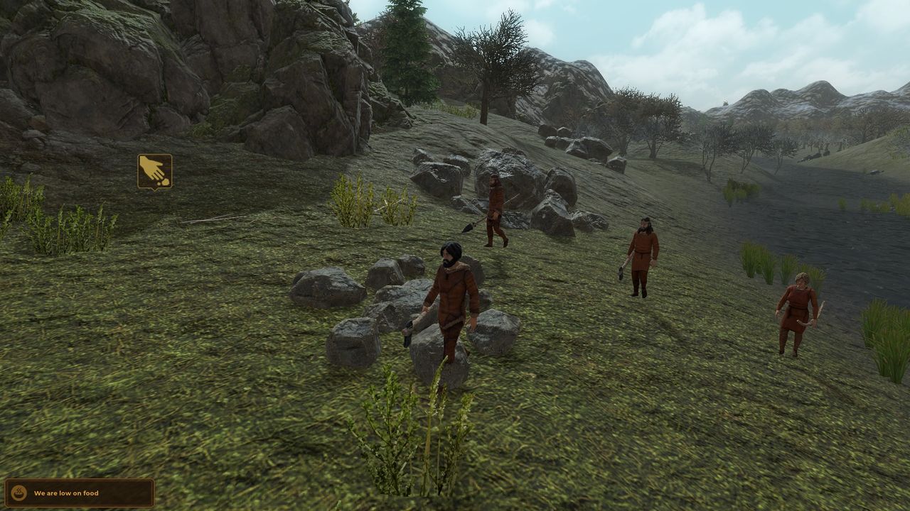 As your village grows, raiders will begin take an interest.
