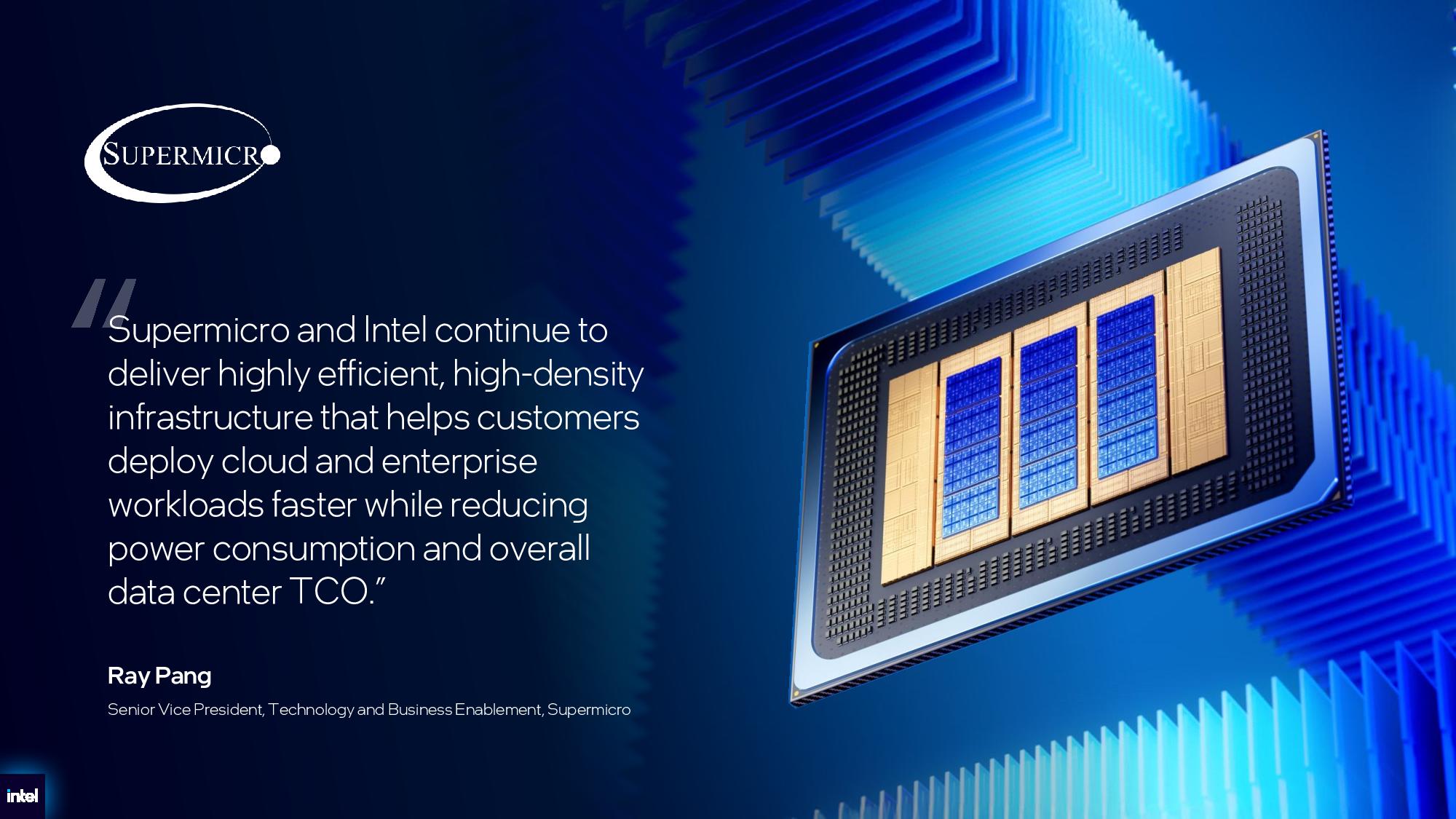 Intel Xeon 6+ details.