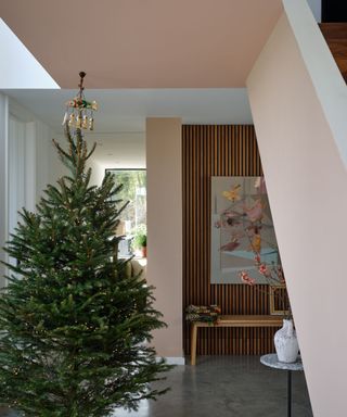 Christmas tree with topper