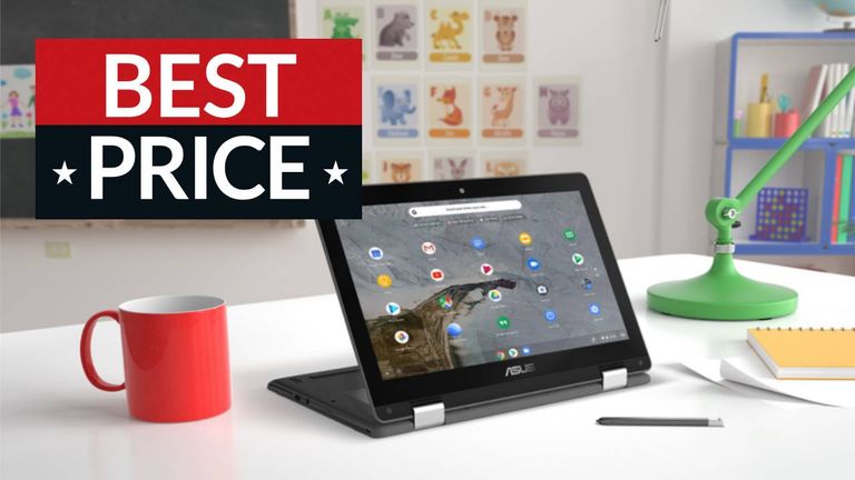ASUS Touchscreen Chromebook Flip laptop deal, Amazon Christmas sale