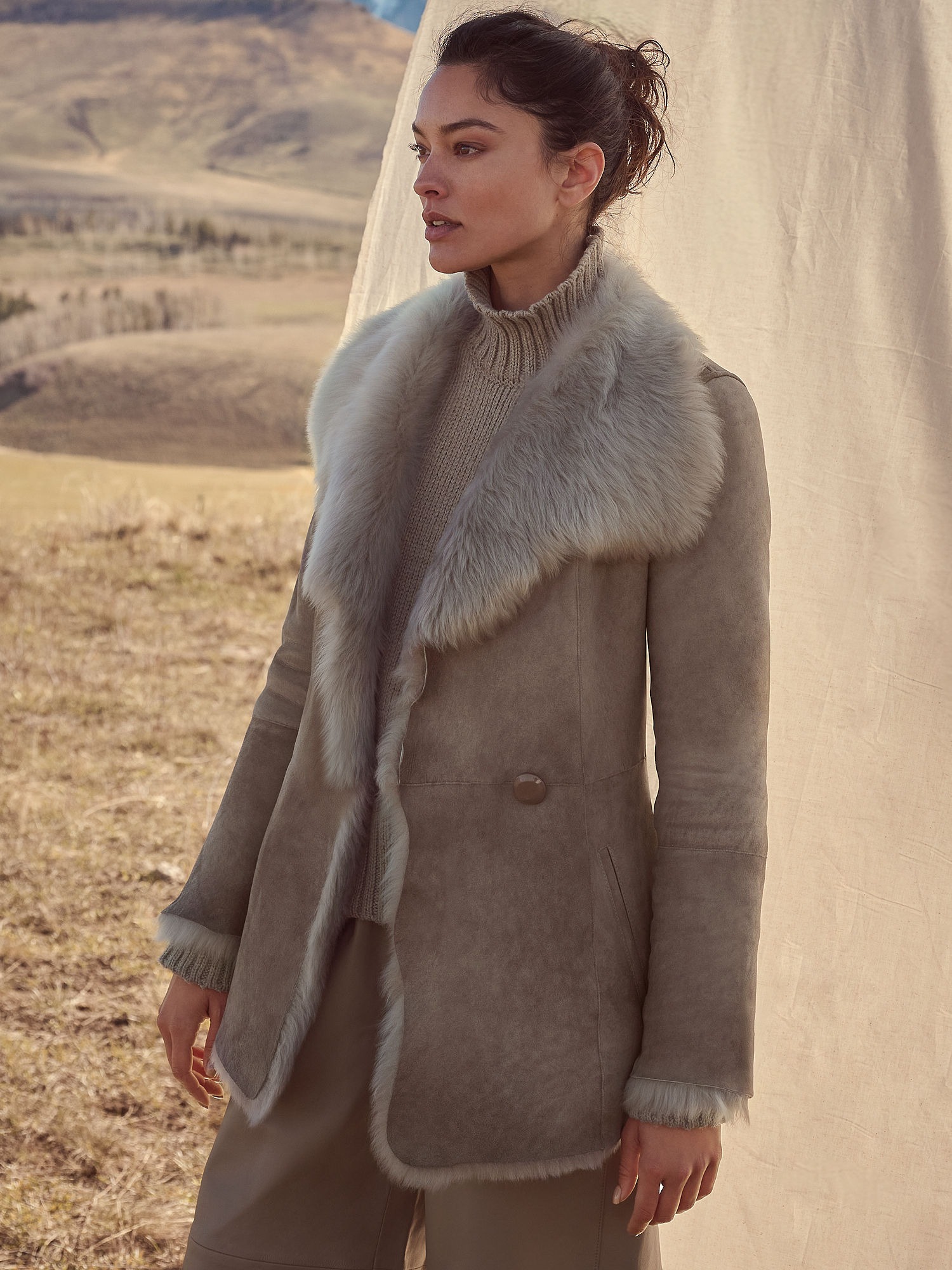 Overland, Nathalia Toscana Sheepskin Coat