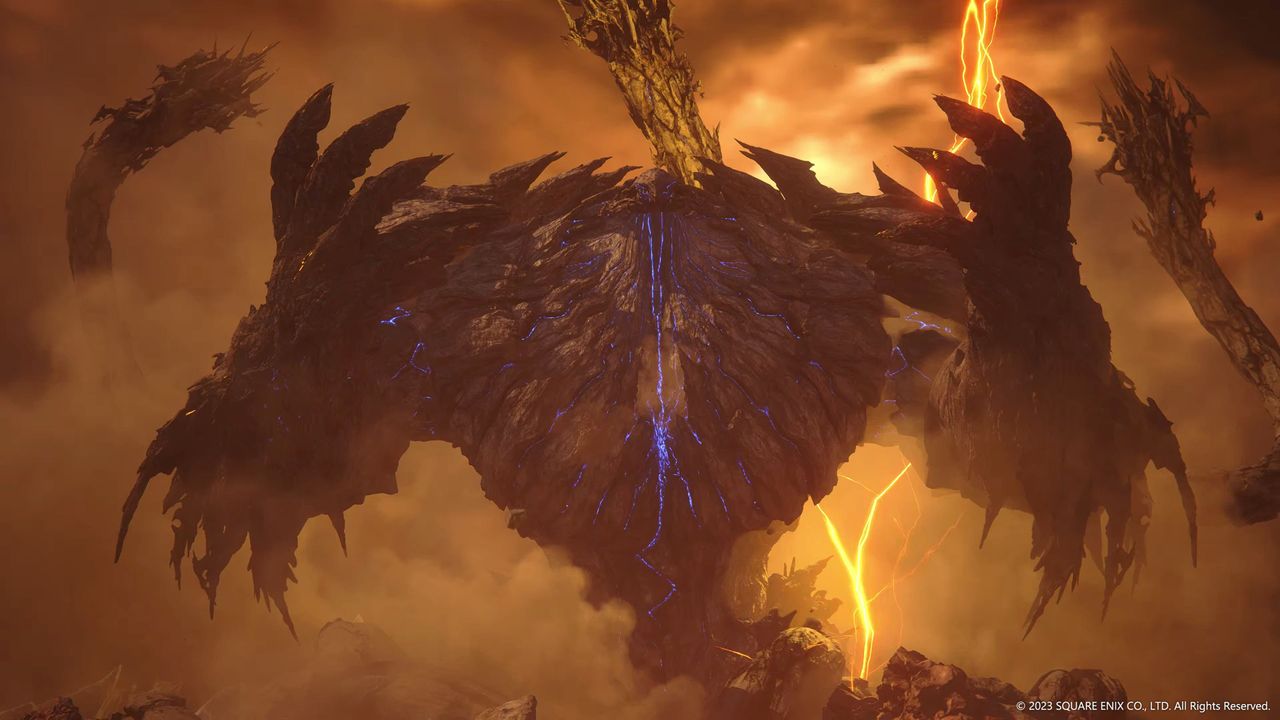 Final Fantasy 16's towering Titan Lost boss fight