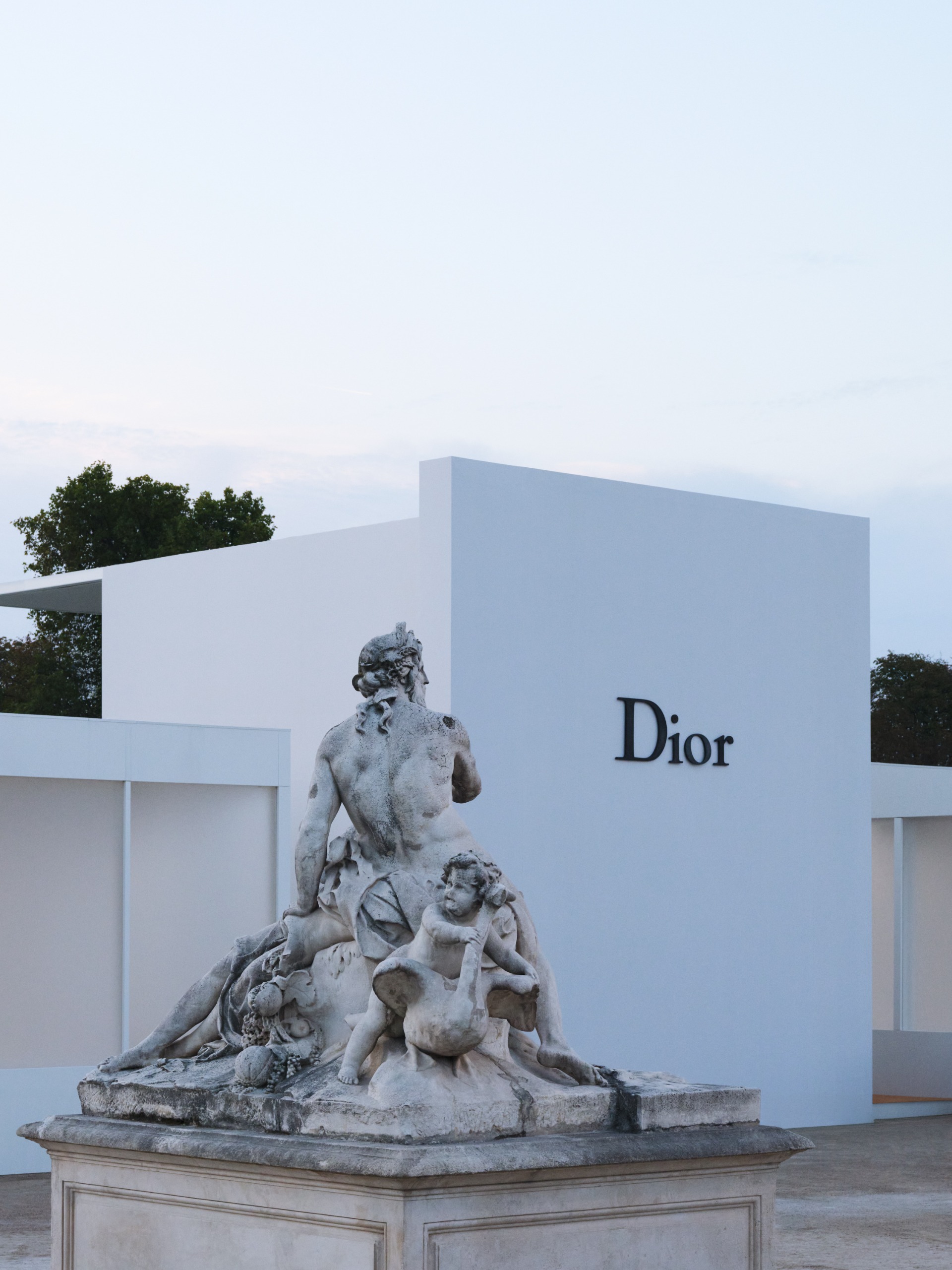 An image of the scenery at the Dior spring/summer 2027 show.