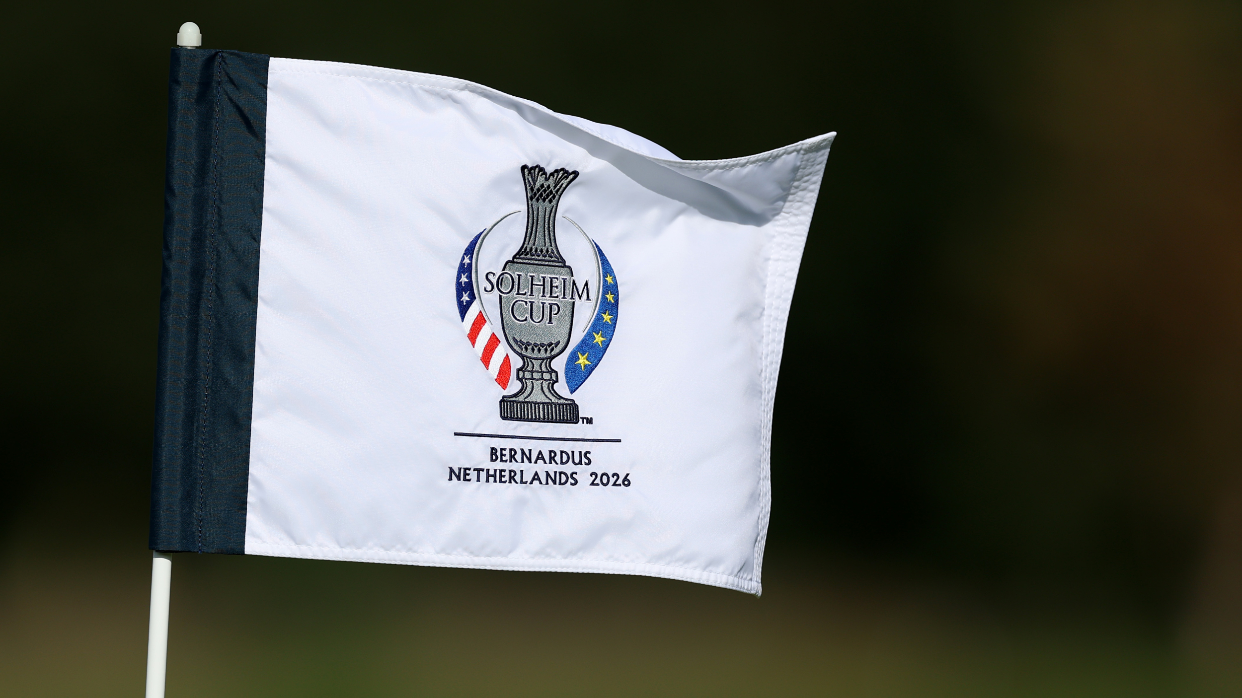 The Solheim Cup flag                  