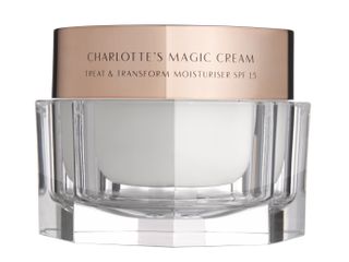A pot of Charlotte's Magic Cream