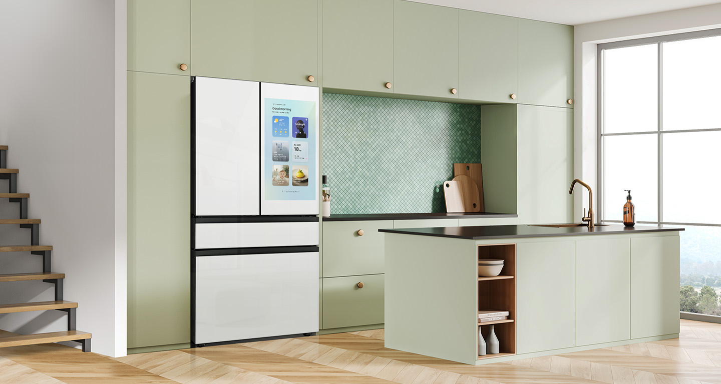 Samsung Fridge in a kitchen