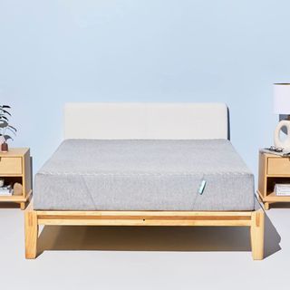 Best mattress on offer in bedroom on bed frame lifestyle shot 