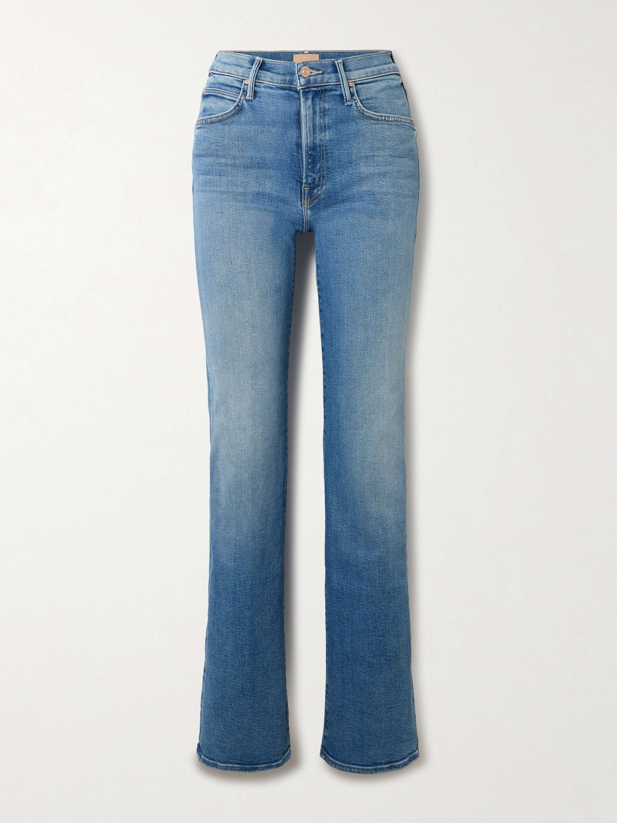 The Kick It High-Rise Straight-Leg Jeans