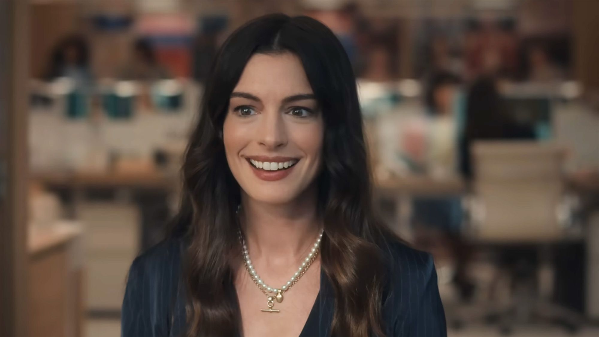Anne Hathaway Said She'd Disappear After Her 5-Film Year, But I Wasn't Expecting Her Wild Video