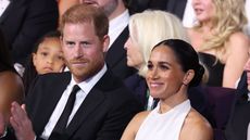 Prince Harry, Duke of Sussex and Meghan, Duchess of Sussex attend the 2024 ESPY Awards