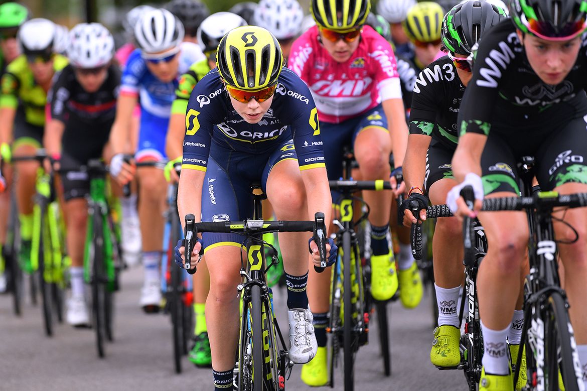 Jenelle Crooks at the Giro Rosa