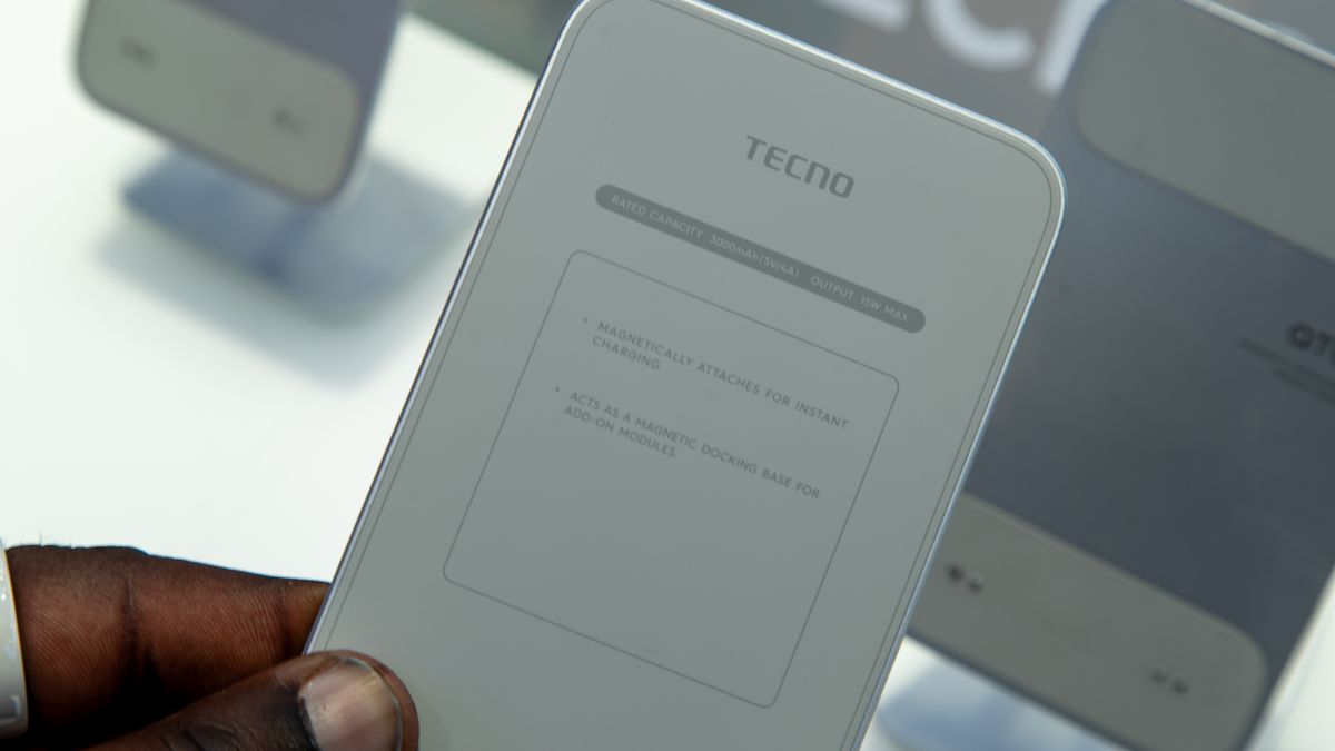 Tecno Modular Phone power bank