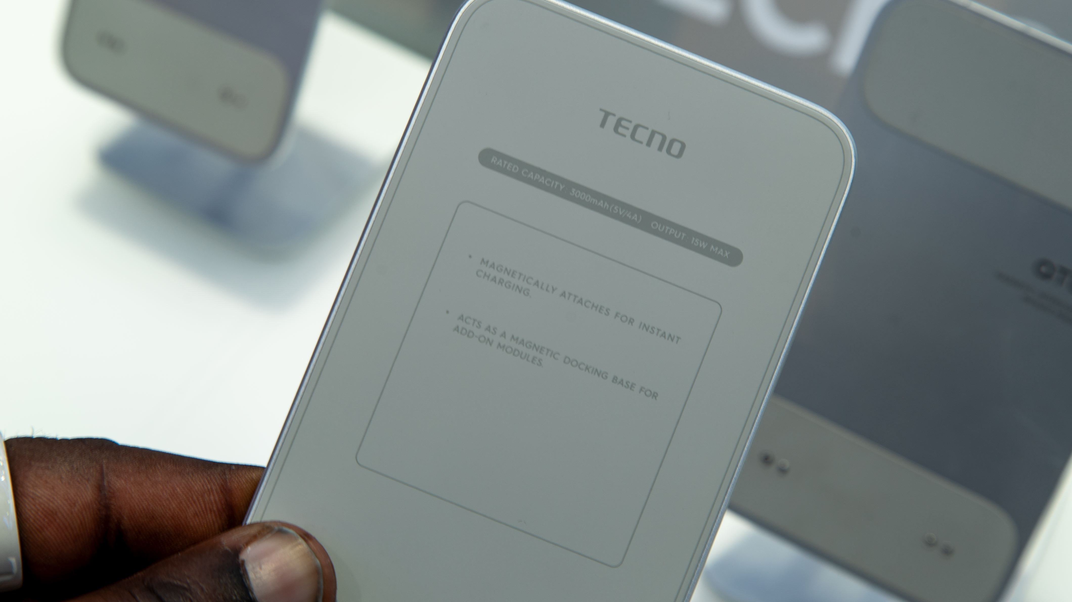 Tecno Modular Phone power bank