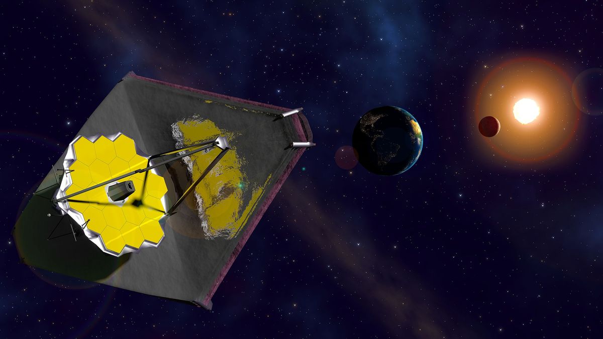 Die unterkühlte Kamera des James-Webb-Weltraumteleskops prallt an dem Defekt ab