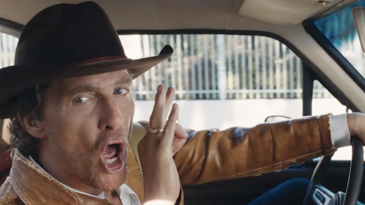Matthew McConaughey staring in the controversial 2026 Uber Eats campaign.