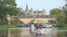 How to watch Burghley Horse Trials live: the action includes the cross-country phase. Ryuzo Kitajima and Feroza Nieuwmoed are pictured at Burghley 2024.