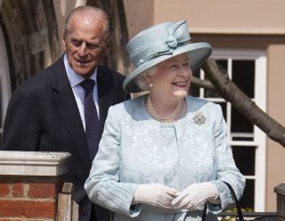 Queen Elizabeth II and Prince Philip, Duke of Edinburgh attend the Easter Service in St George's Chapel, Windsor Castle on April 24, 2011 in Windsor, England.