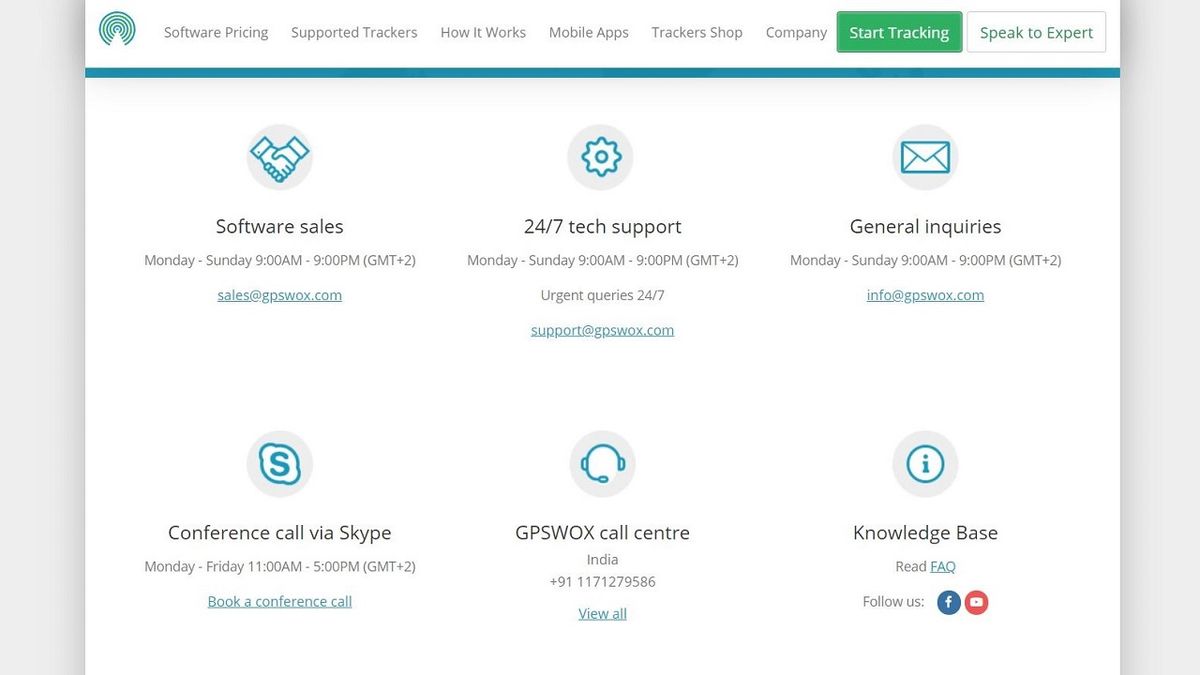 GPSWOX screenshot