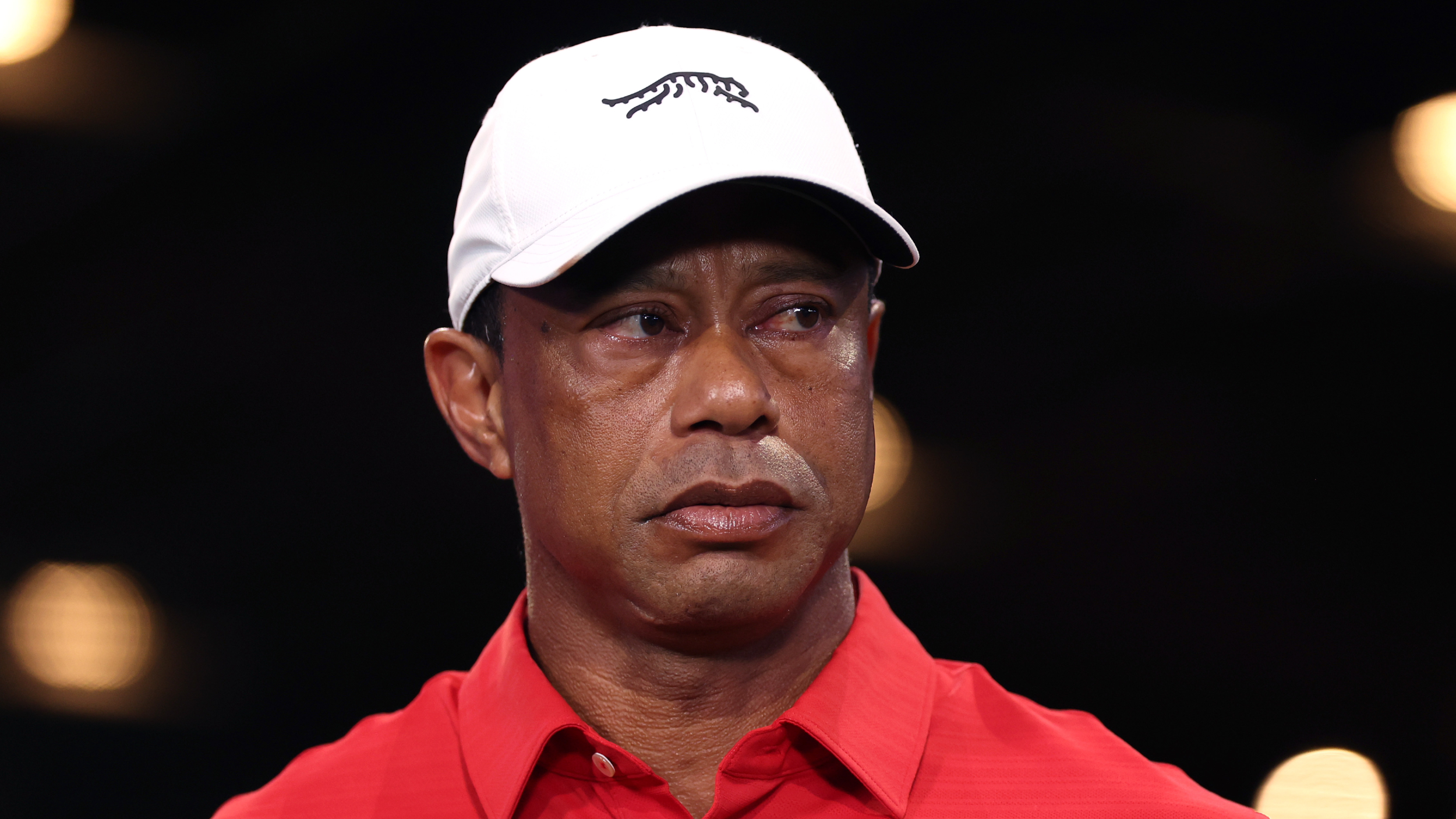 Tiger Woods playing on TGL