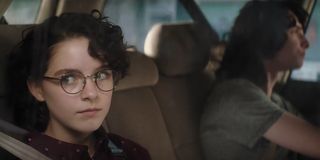 Mckenna Grace and Finn Wolfhard in Ghostbusters: Afterlife