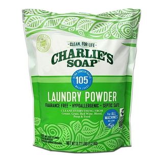 Charlie's Soap, Laundry Detergent Powder, 105 Loads, Unscented, 2.77 Lb.,1 Pack