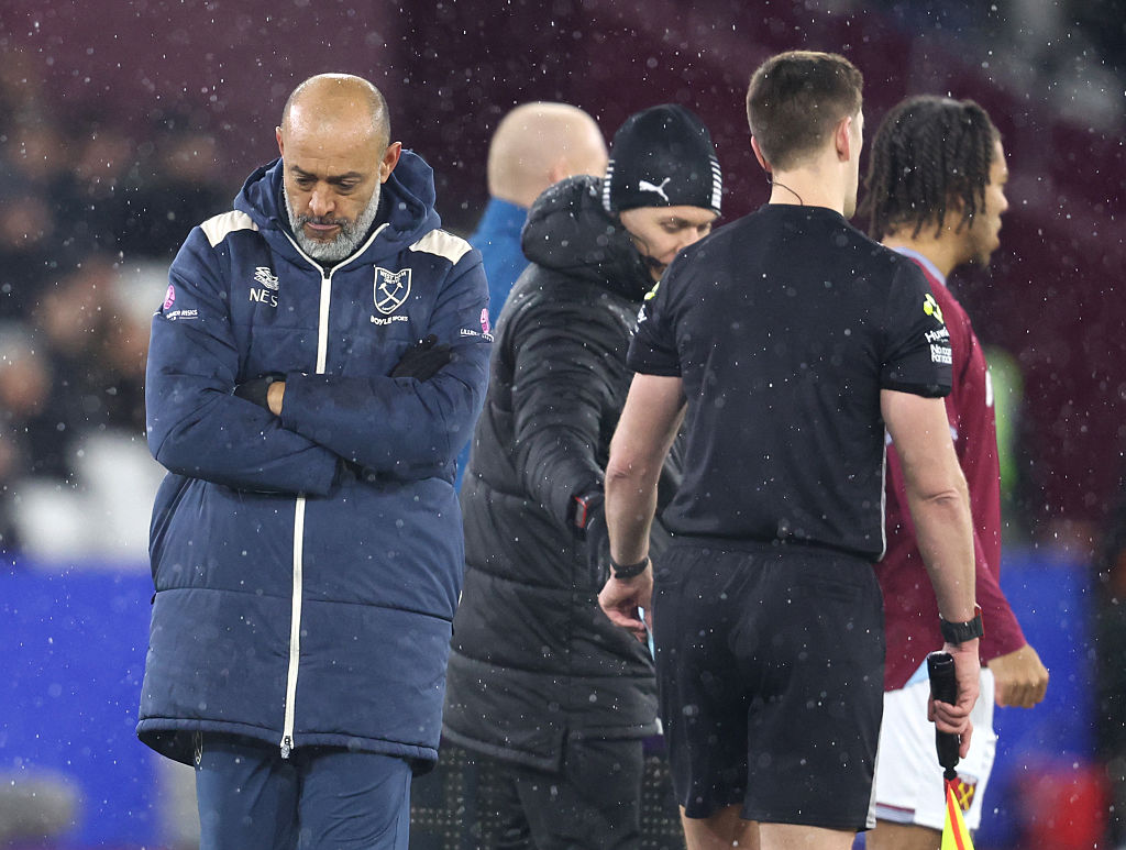 West Ham are on course for relegation