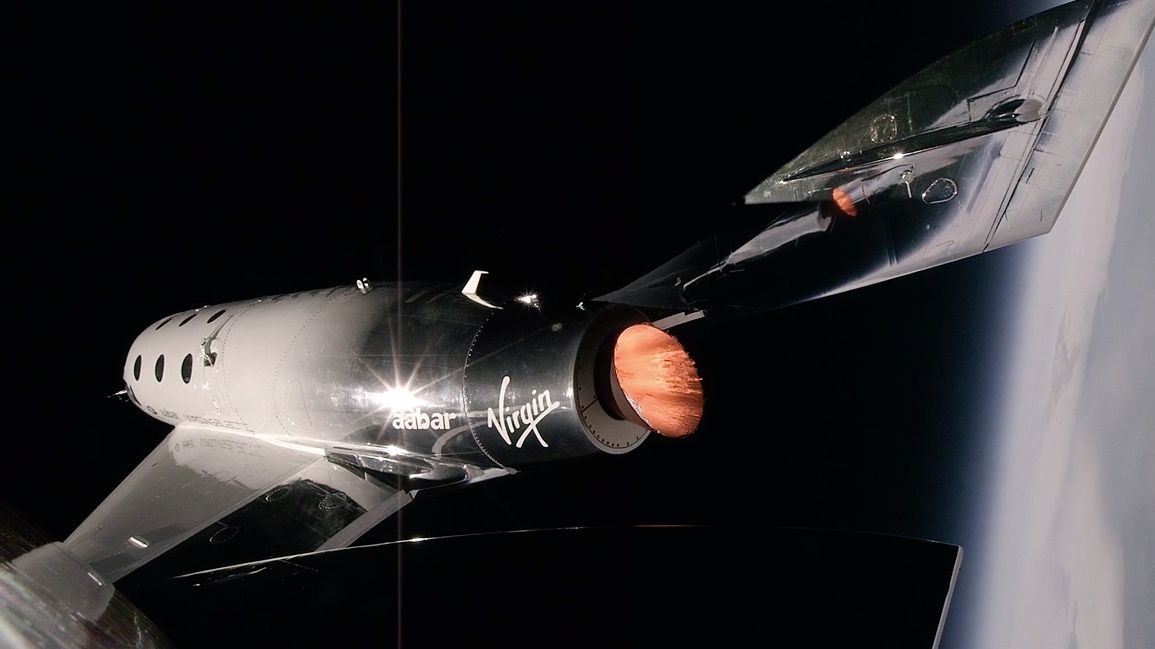 Virgin Galactic's passenger spaceship completes its third hypersonic