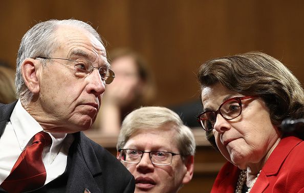 Sen. Chuck Grassley and Sen. Dianne Feinstein.