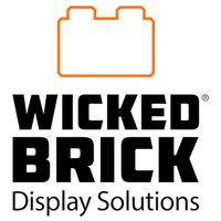 Wicked Brick Lego display cases and stands: