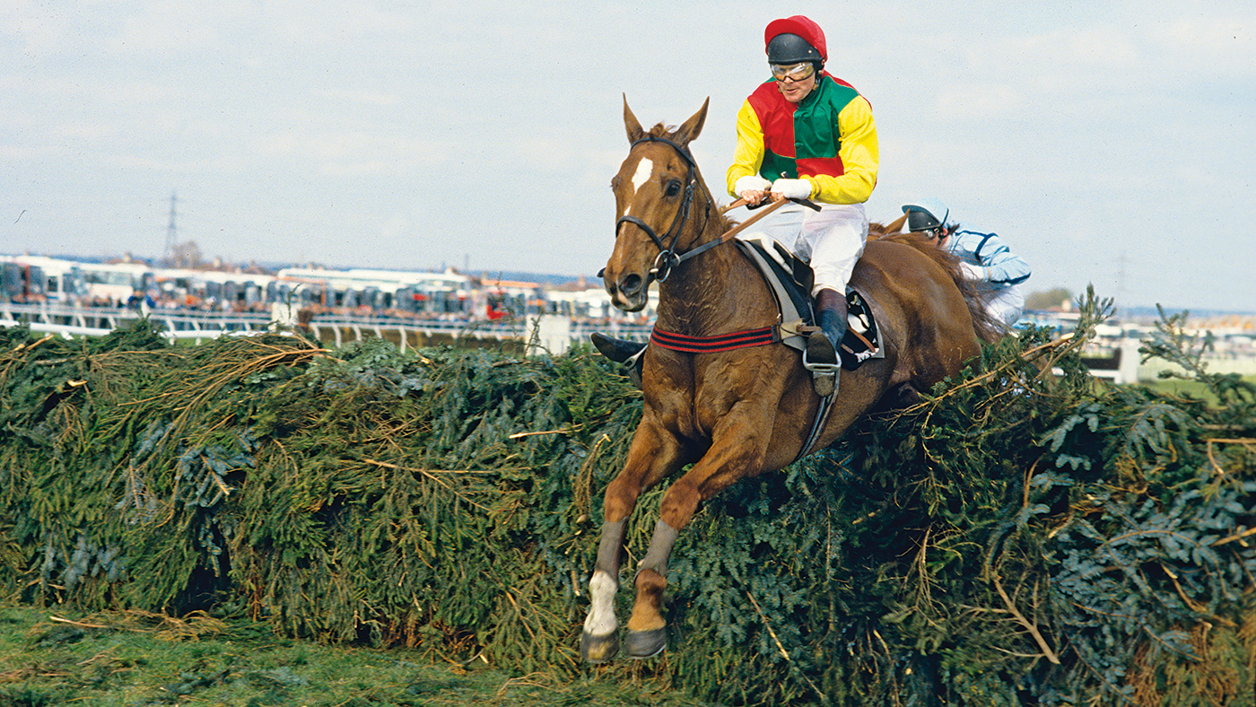 Mr Frisk during the 1990 grand national, went on to win.