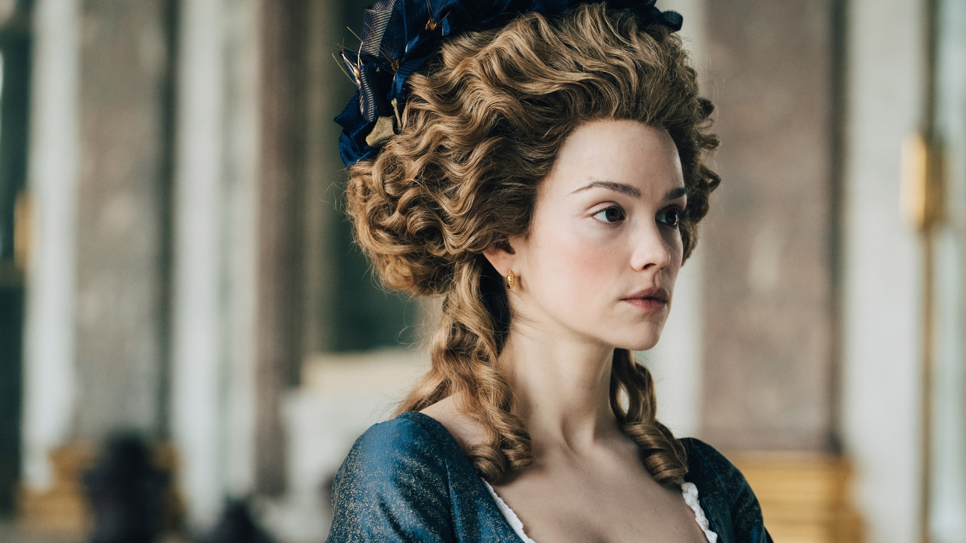 The Queen looks sad in Marie Antoinette