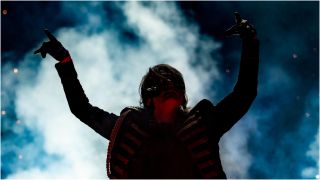 Gerard Way on stage