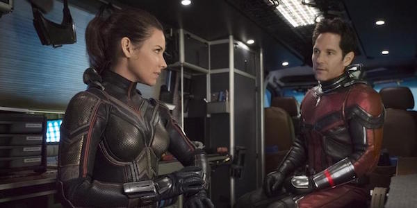 Evangeline Lilly and Paul Rudd in Ant-Man and the Wasp