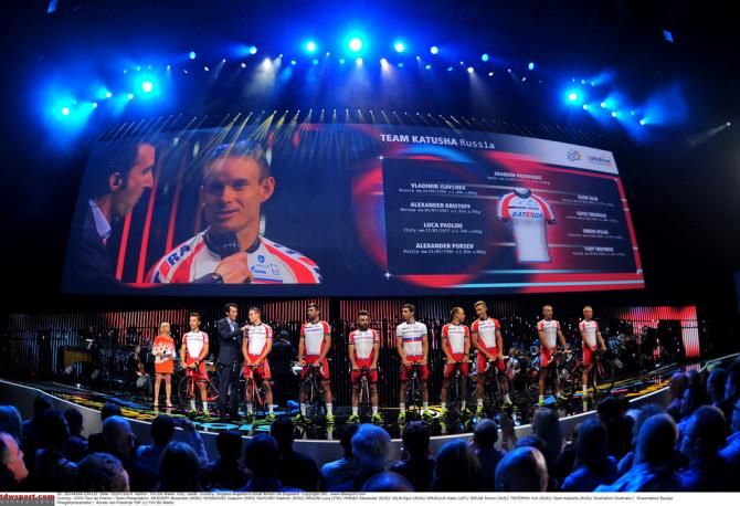 Katusha on stage