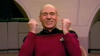 Patrick Stewart as Jean-Luc Picard in Star Trek: The Next Generation