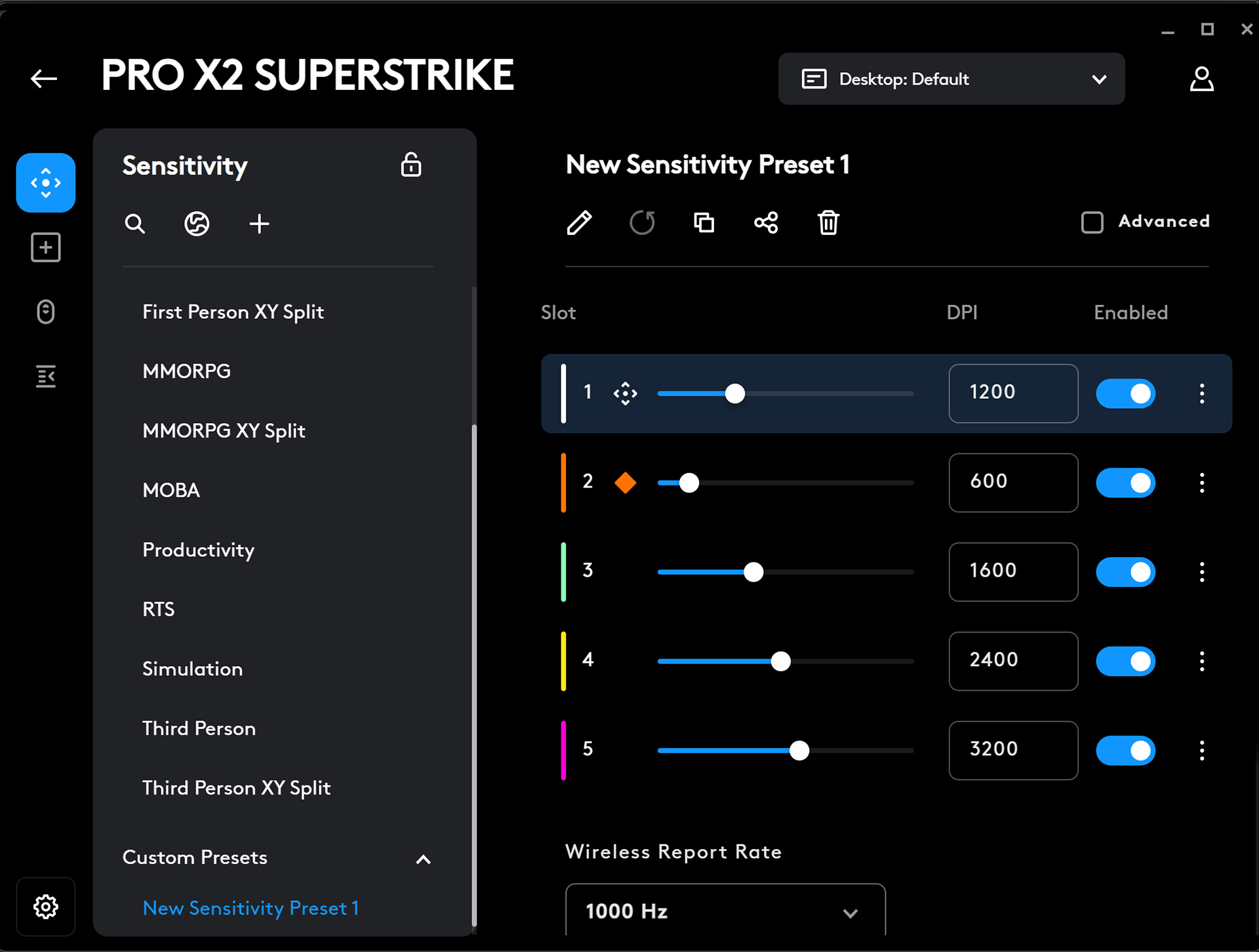 Logitech G325 Lightspeed Wireless Gaming Headset