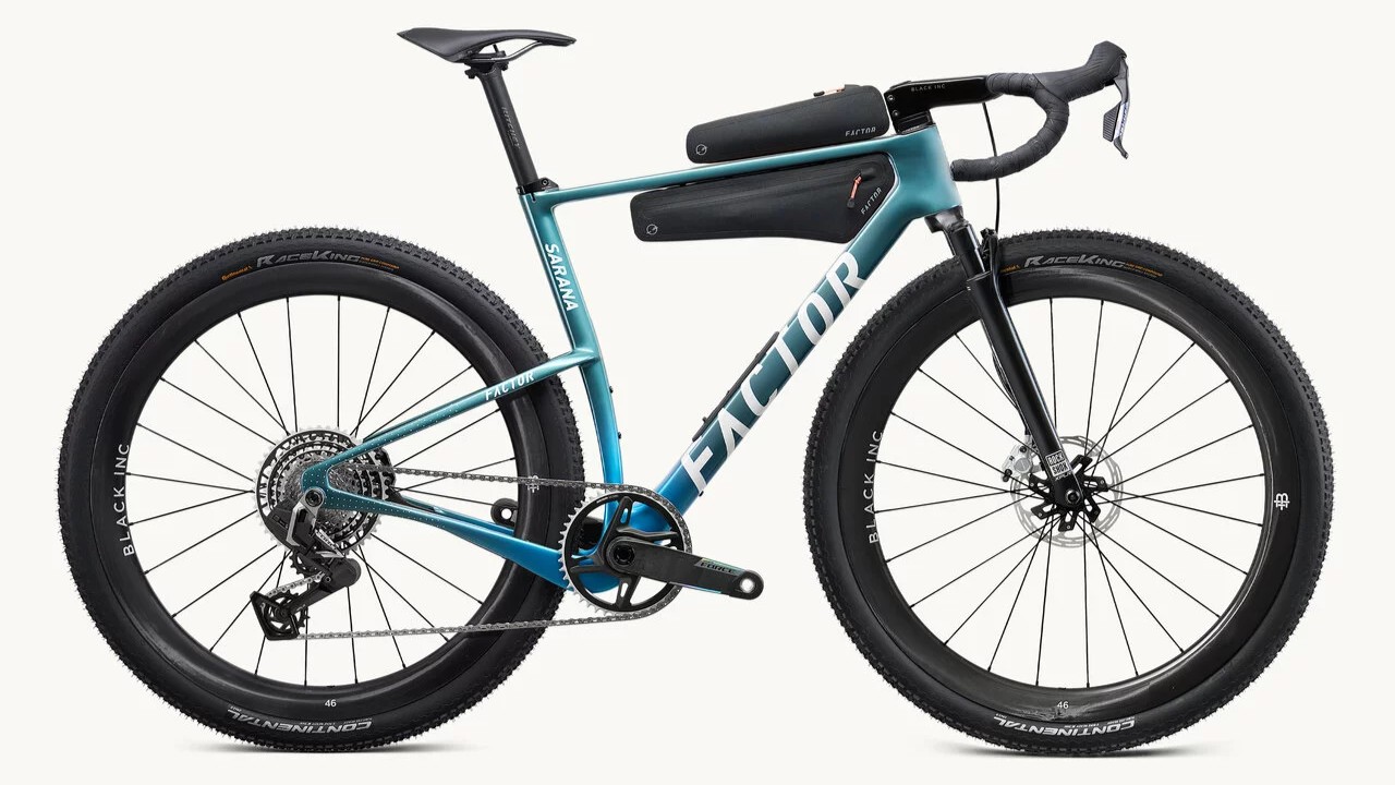 'You can't model what happens after twenty hours on the bike' - Factor launches new Sarana ultra gravel bike 