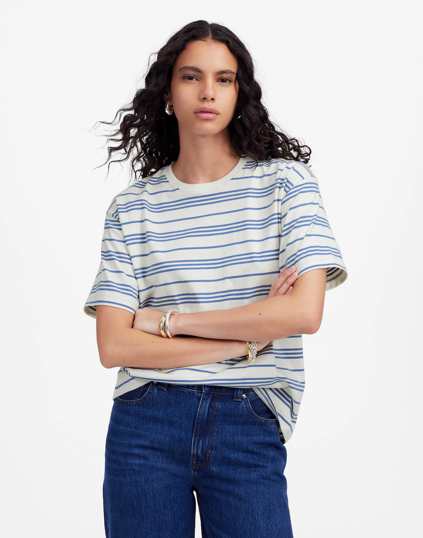 MW, Cotton Relaxed Oversized Tee