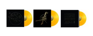 The Voyager Golden Record remake comes in a set of 3 gold vinyl LPs.