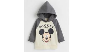 Mickey Mouse Printed Hoodie from H&M - best kids' hoodies 2022